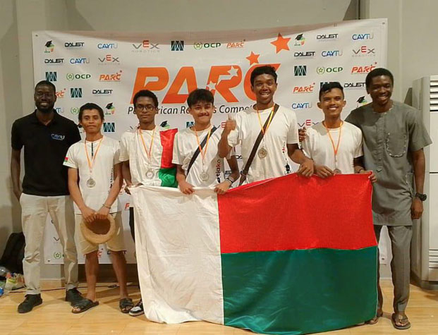 « Pan-African Robotics Competition » 2024 - La team Madagascar, vice-championne d’Afrique