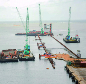 Extension du port de Toamasina - La deuxième partie des travaux achevée en fin d&#039;année