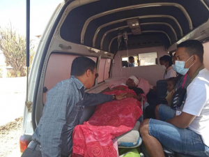 Accidents à Amboanjobe - Un ministre devient ambulancier