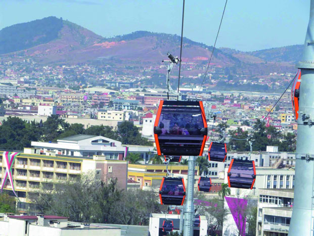 Téléphérique - Antananarivo au même niveau que les grandes villes du monde 
