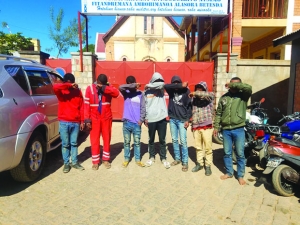 Alasora - 7 individus  dont un gendarme arrêtés pour vol