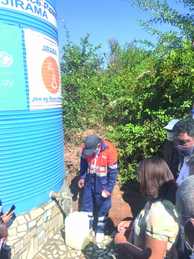 Approvisionnement en eau potable - Le « Water Service Point By Jirama » désormais opérationnel