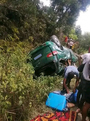 Les images parle d&#039;elles-mêmes pour décrire le sort des occupants de la Starex