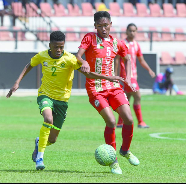 Football- COSAFA U17 - Nouvelle défaite des jeunes Barea face aux Bafana Bafana