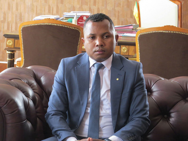 Alain D&eacute;sire Rasambany, ministre de la Jeunesse et des Sports