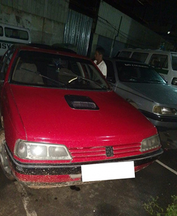 La Police a immobilisé le véhicule, tandis que le chauffeur est soumis à une enquête