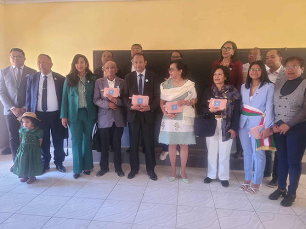 Lors de la cérémonie d’inauguration de l’établissement, jeudi dernier