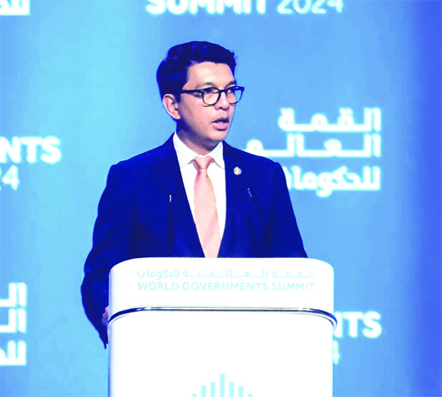 Sommet mondial des gouvernements - Le Président Andry Rajoelina à Dubaï