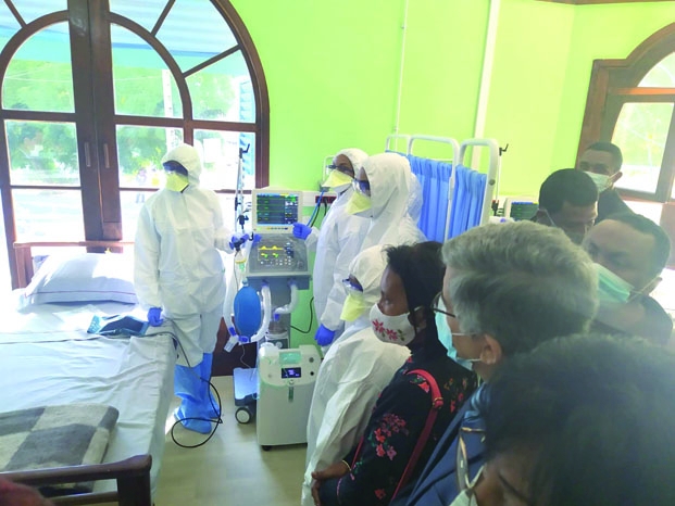 Prise en charge des patients du coronavirus - Un nouveau centre ouvre ses portes aux cas graves