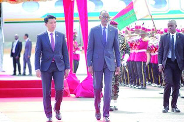 Président Andry Rajoelina - « La trajectoire du Rwanda est un modèle pour Madagascar »