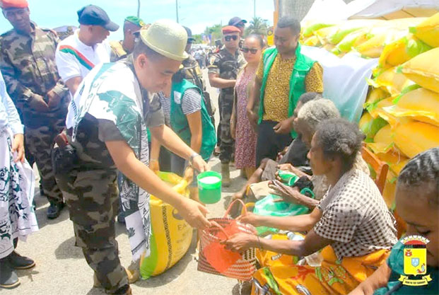 Gouvernement de la Refondation -&nbsp;Distribution de vivres dans le Grand Sud en fin de semaine derni&egrave;re