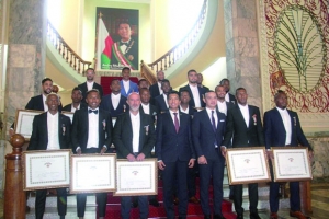 Coupe d&#039;Afrique des Nations 2019 - Les Barea décorés et récompensés