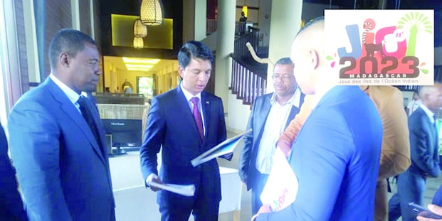 Jeux des îles  de 2023 - Le Président Andry Rajoelina suit de très près la candidature malagasy