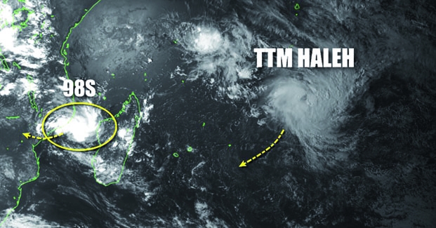 Météo - La tempête tropicale Haleh s&#039;intensifie