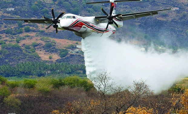 Gestion des feux de forêt  - Madagascar négocie un avion bombardier d’eau de La Réunion