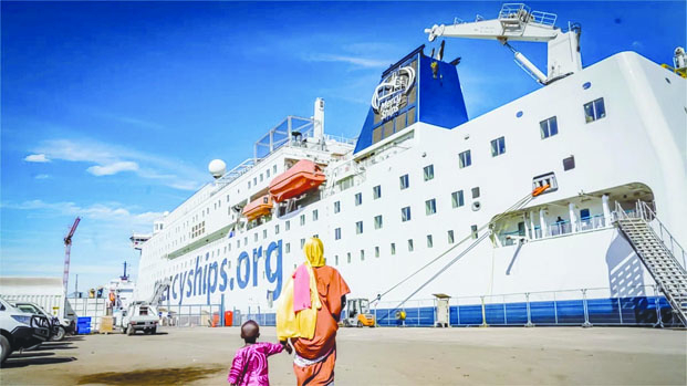 ONG Mercy Ships - Le départ temporaire du navire, un espoir durable pour la santé des malagasy