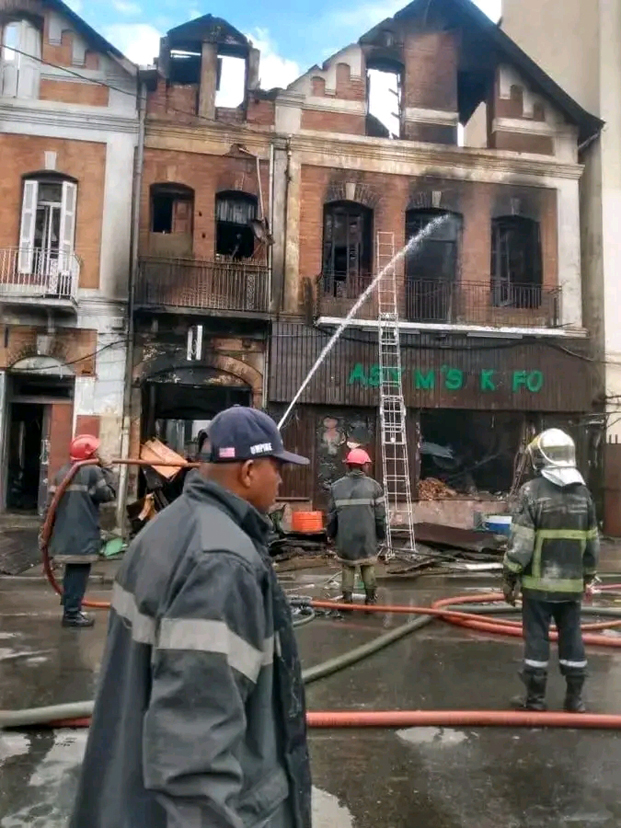 Les deux plus vieux bâtiments ont souffert le plus des ravages du feu