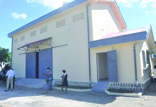 Bureau national de gestion des risques et des catastrophes  -  Un magasin de stockage construit à Toamasina