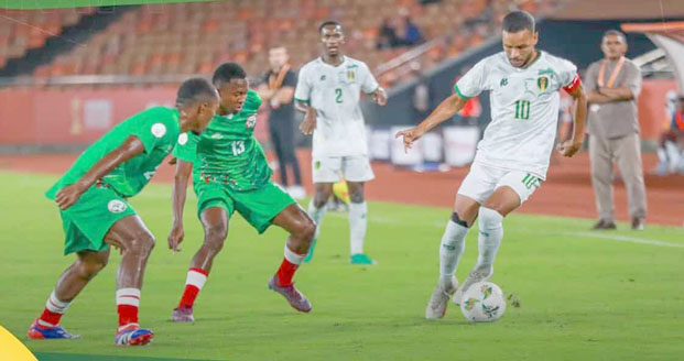CHAN 2025 - Les Barea tiennent tête à la Mauritanie, malgré leur infériorité numérique 