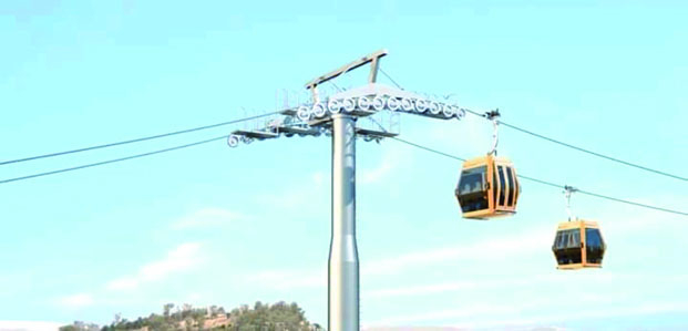 Téléphérique à Antananarivo - Une estimation de 28 000 passagers par jour