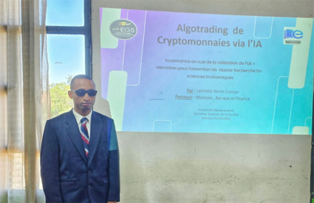 Laifara Yersin Connor - Non-voyant, mais ma&icirc;tre de l&rsquo;algotrading