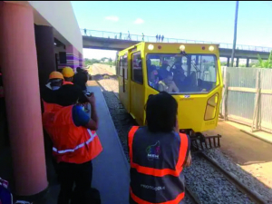 Train urbain - Electrification des huit gares 