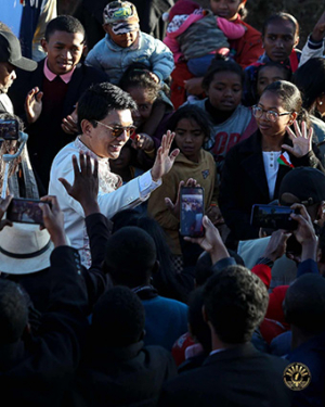 Série d’inaugurations à Fianarantsoa  - Andry Rajoelina au plus près de la population