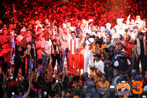 Candidat Andry Rajoelina - Carton plein à Antsiranana !