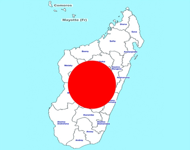 Covid-19, 3 cas confirmés - Madagascar taché de rouge