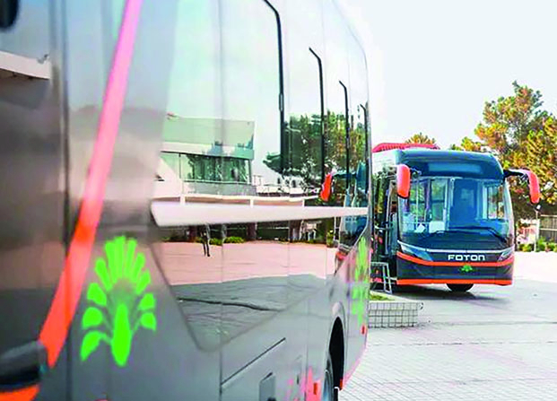 Transports urbains - 100 nouveaux bus Foton débarqués à Toamasina  