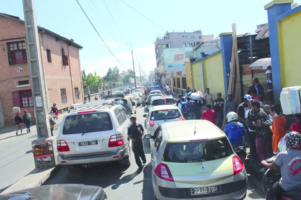 Embouteillage à Antananarivo - Perte mensuelle de  100 000 ariary par employé