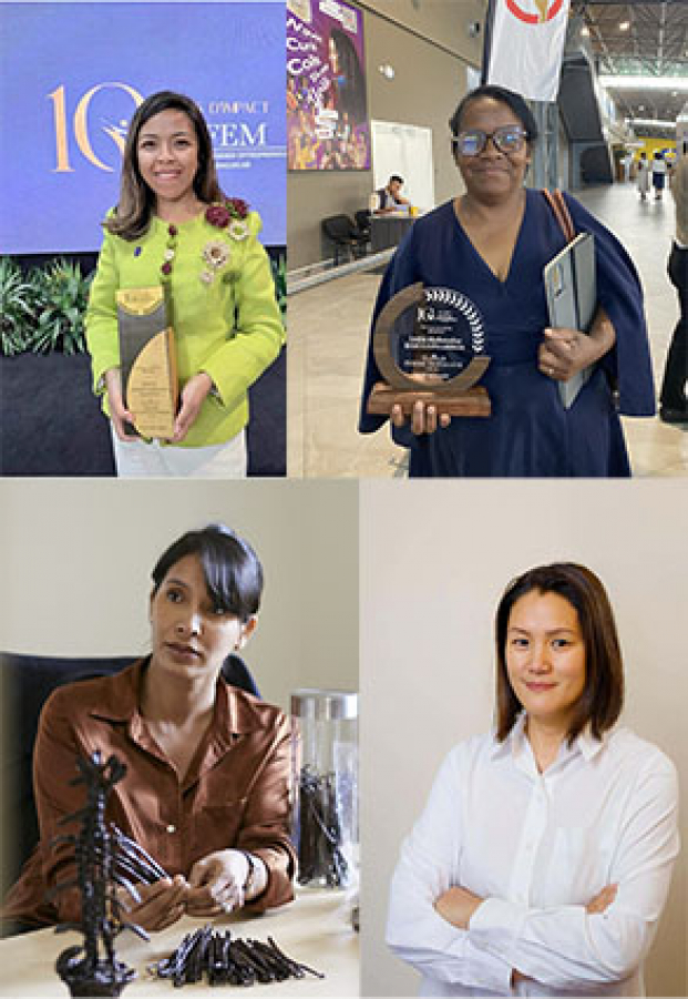 PORTRAIT -  Quatre femmes, quatre secteurs diff&eacute;rents, toutes engag&eacute;es pour faire grandir Madagascar et inspirer les autres