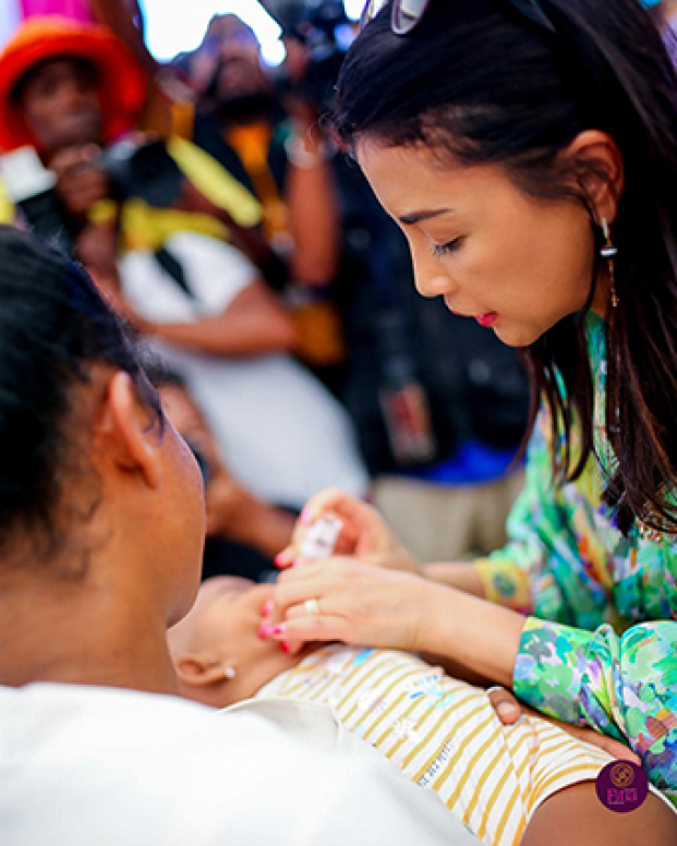La Première dame Mialy Rajoelina s’est personnellement engagée dans les campagnes de vaccination