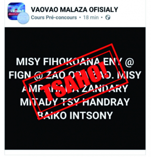 Situation de crise à Madagascar - Rumeurs et « fake news » à leur comble !